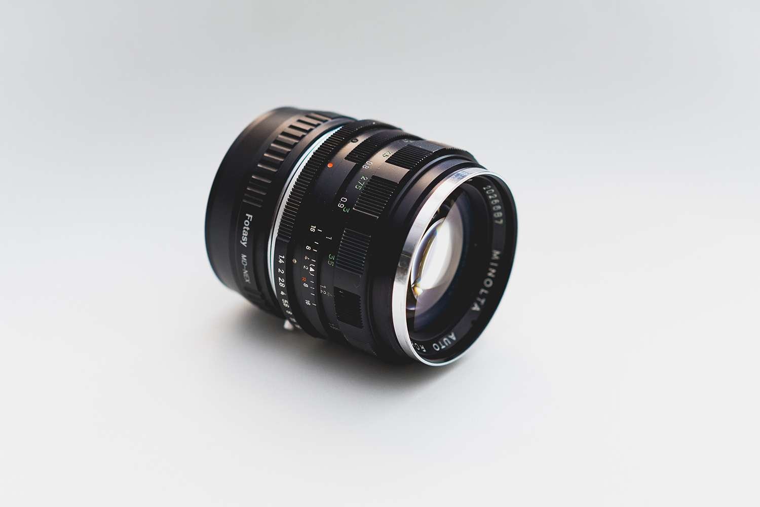 Black Canon DSLR Lens